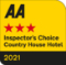 AA Inspector's Choice Country House Hotel 2021